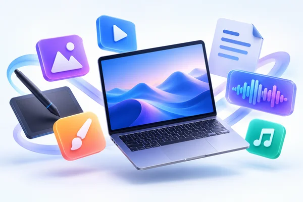 Laptop và các công cụ đồ họa, văn phòng, âm thanh trong chuyên mục phần mềm